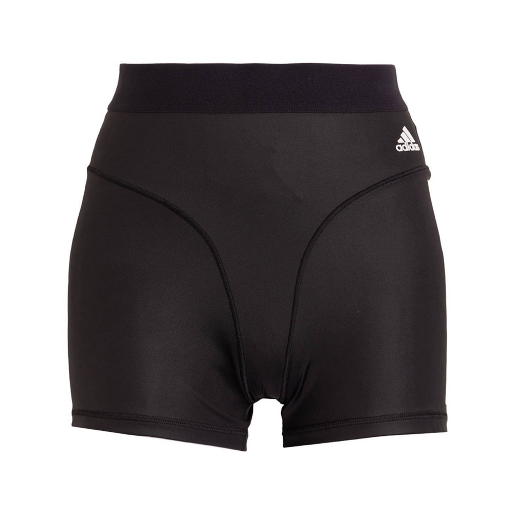 ADIDAS • aeroready hyperglam short leggings 3-stripe black • size: small